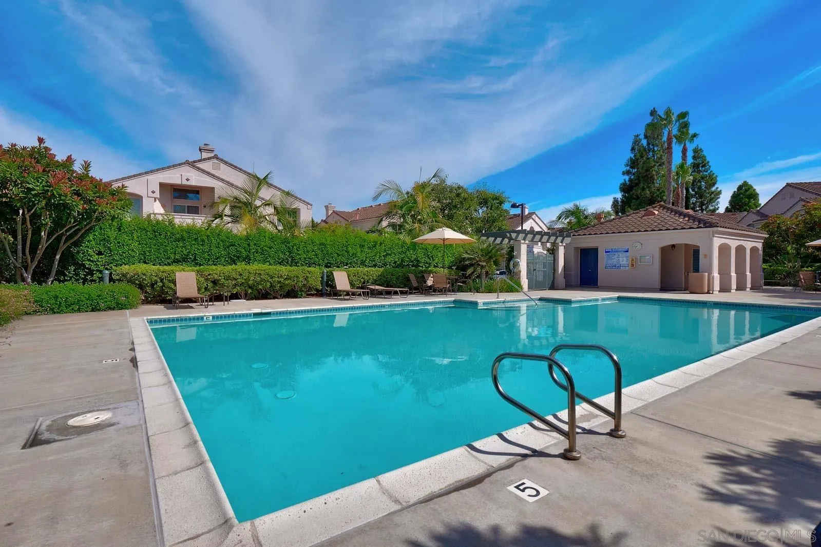 5512 Renaissance Avenue, Unit 3 San Diego, CA 92122 - Photo 43 of 57 a house view with a garden space