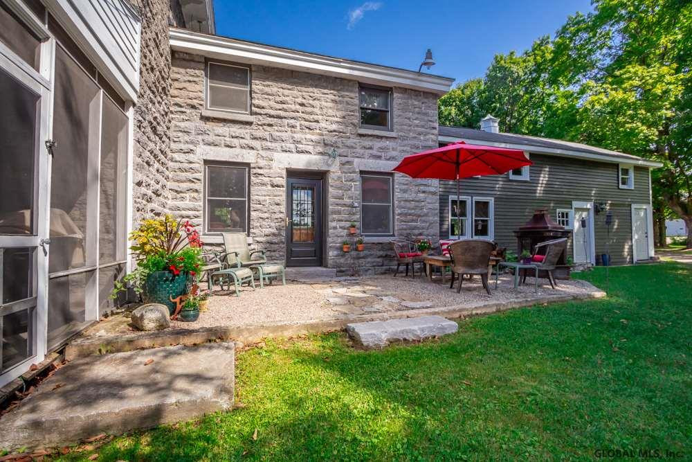 804 Middleline Road Milton, NY 12020 - Photo 8 of 53 Side yard patio