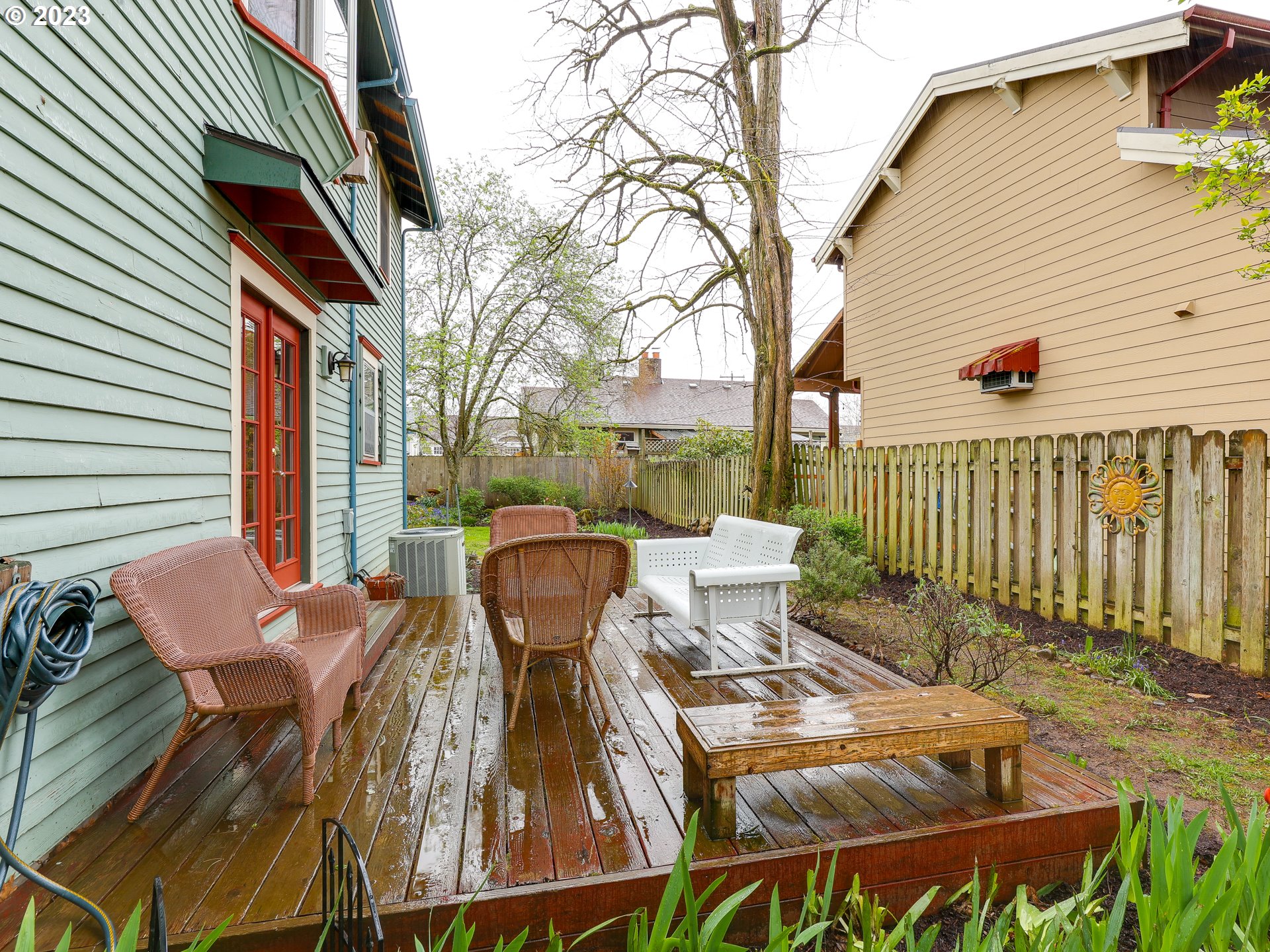 4936 Southeast 76th Avenue Portland, OR 97206 - Photo 40 of 47 a view of a patio with iron fence