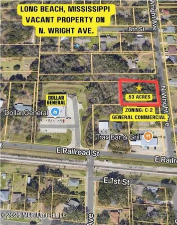 $195,000 | 0 North Wright Avenue, Long Beach, MS 39560