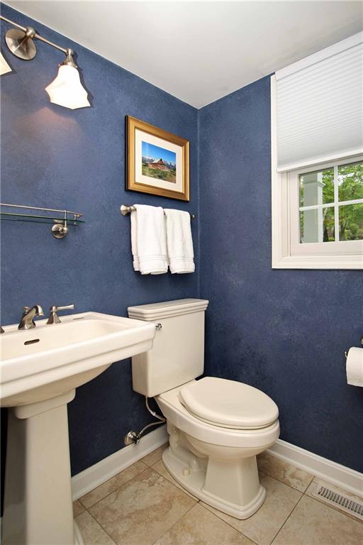 1790 Partridge Run Road Pittsburgh, PA 15241 - Photo 13 of 25 Powder room on the main floor has been remodeled