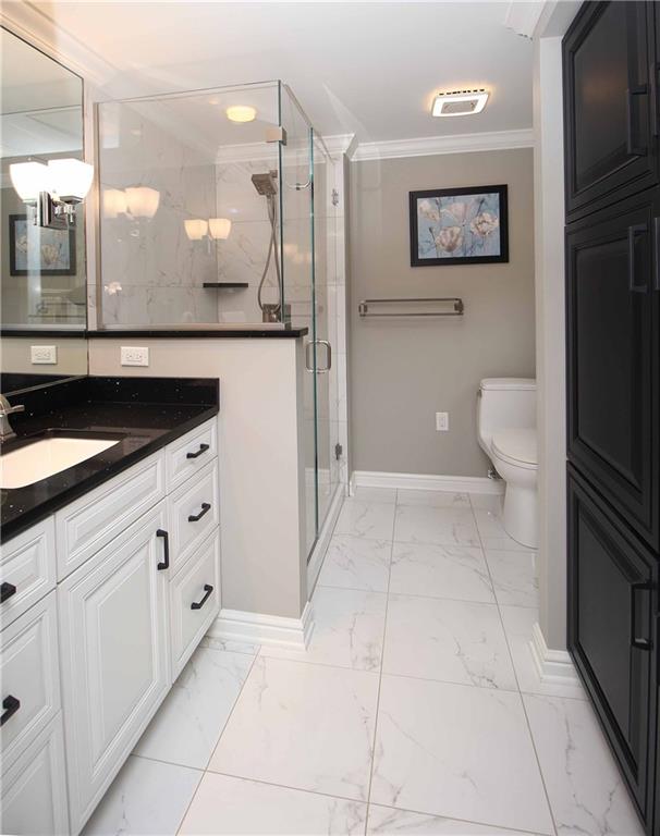 1790 Partridge Run Road Pittsburgh, PA 15241 - Photo 19 of 25 All new Master Bath room with tile floors and additional Storage