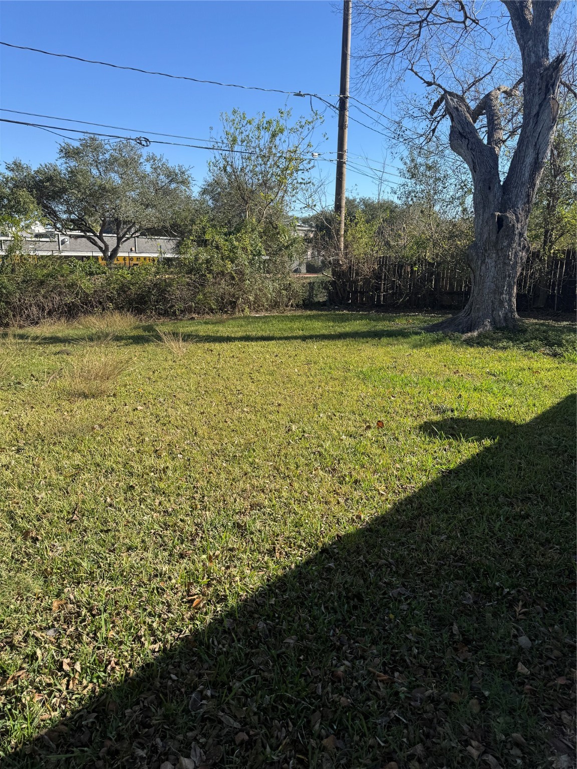 5325 Longmeadow Street Houston, TX 77033 - Photo 28 of 32 a view of a yard with an outdoor space