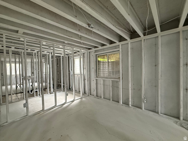 838 East Mountain Road Logan, UT 84321 - Photo 28 of 37 Unfinished interior space with exposed ceiling joists and wall framing