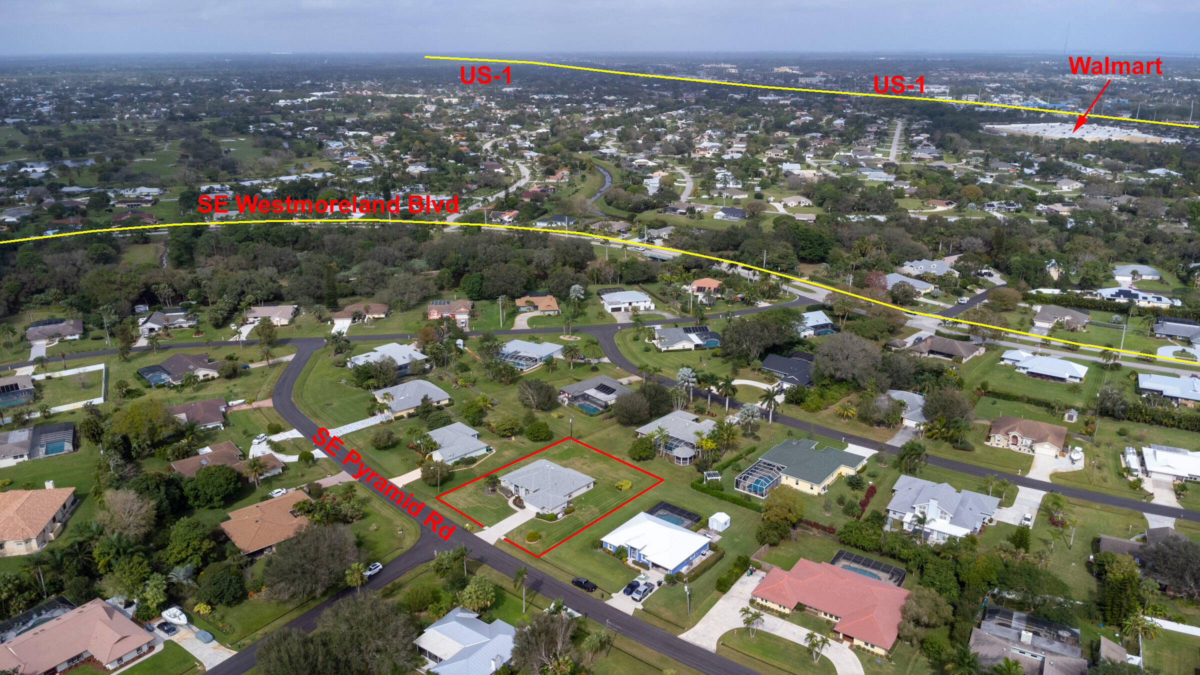 2031 Southeast Pyramid Road Port St. Lucie, FL 34952 - Photo 73 of 79 Aerial view