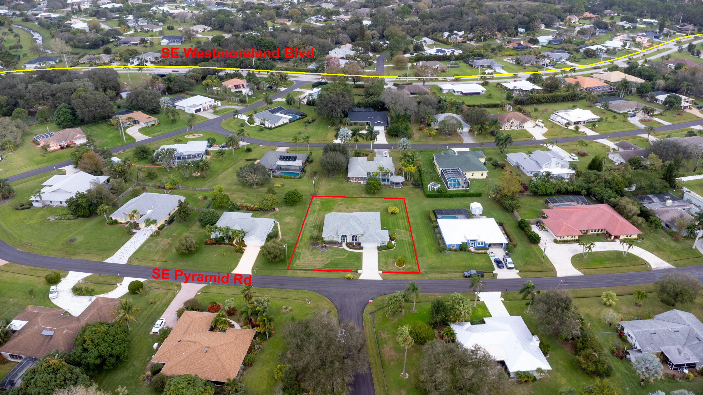 2031 Southeast Pyramid Road Port St. Lucie, FL 34952 - Photo 79 of 79 Aerial view