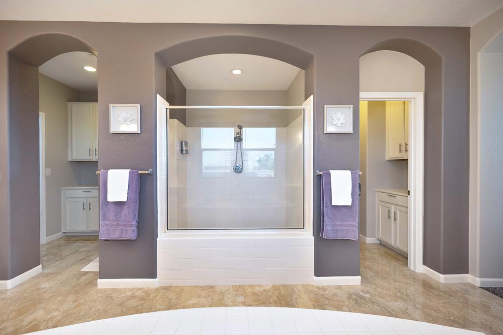 1721 Bella Circle Lincoln, CA 95648 - Photo 42 of 66 a view of a hallway with wooden floor and a living room