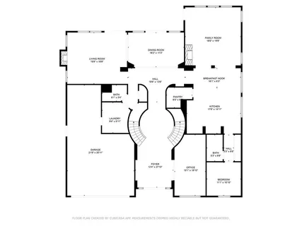 a living room with furniture a table and a fireplace