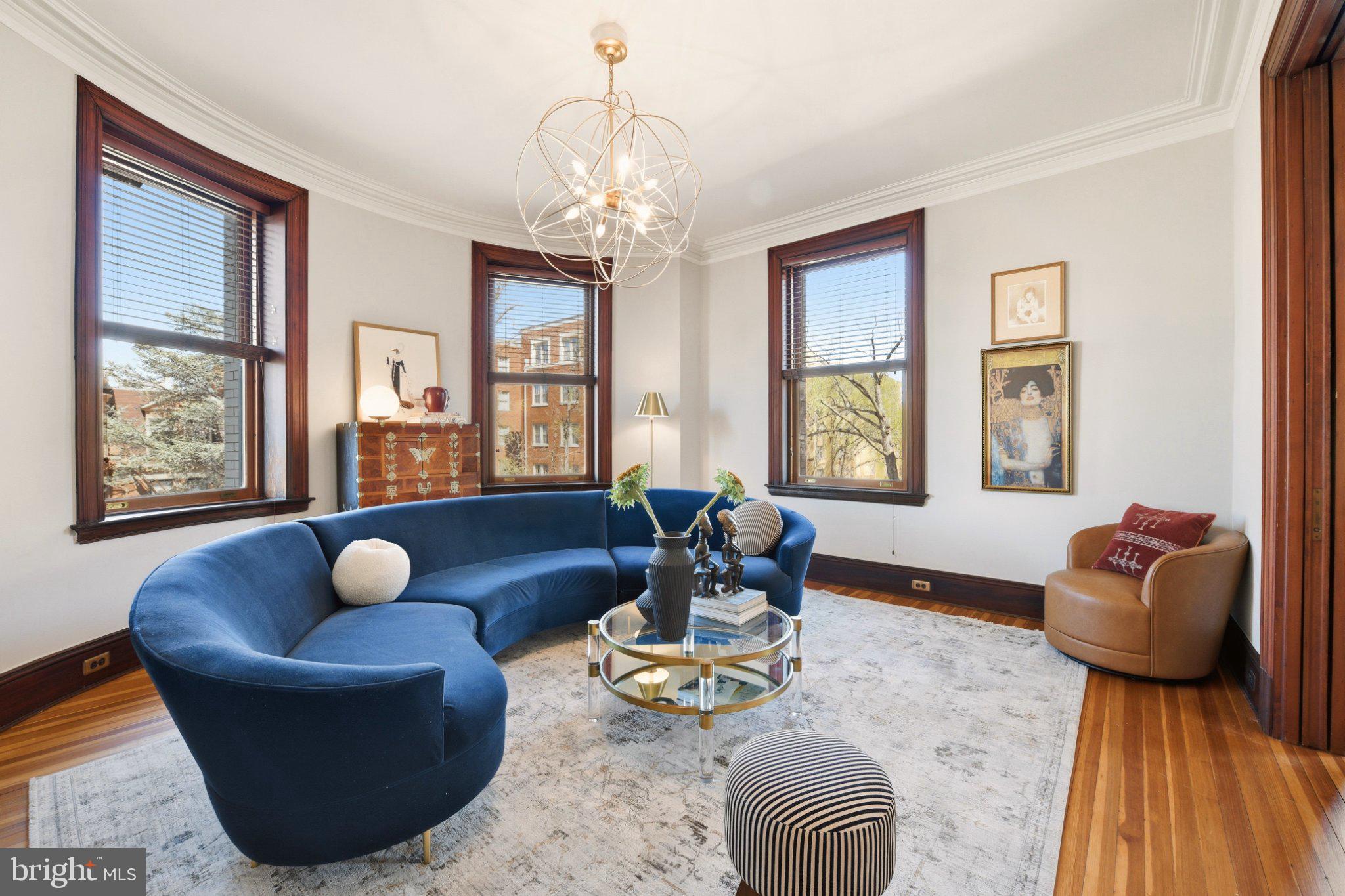 2220 20th Street Northwest, Unit 33 Washington, DC 20009 - Photo 1 of 30 Elegant living space with natural light.