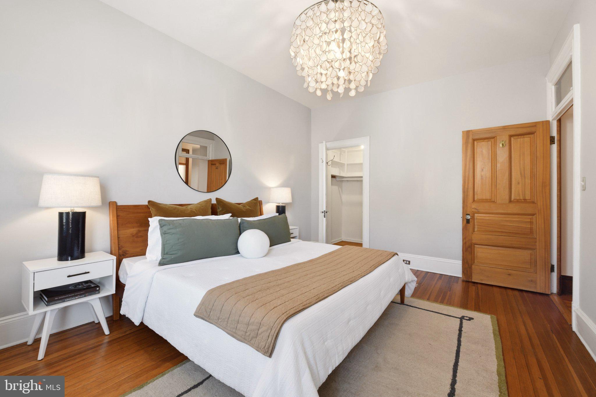 2220 20th Street Northwest, Unit 33 Washington, DC 20009 - Photo 20 of 30 Serene bedroom with elegant lighting.