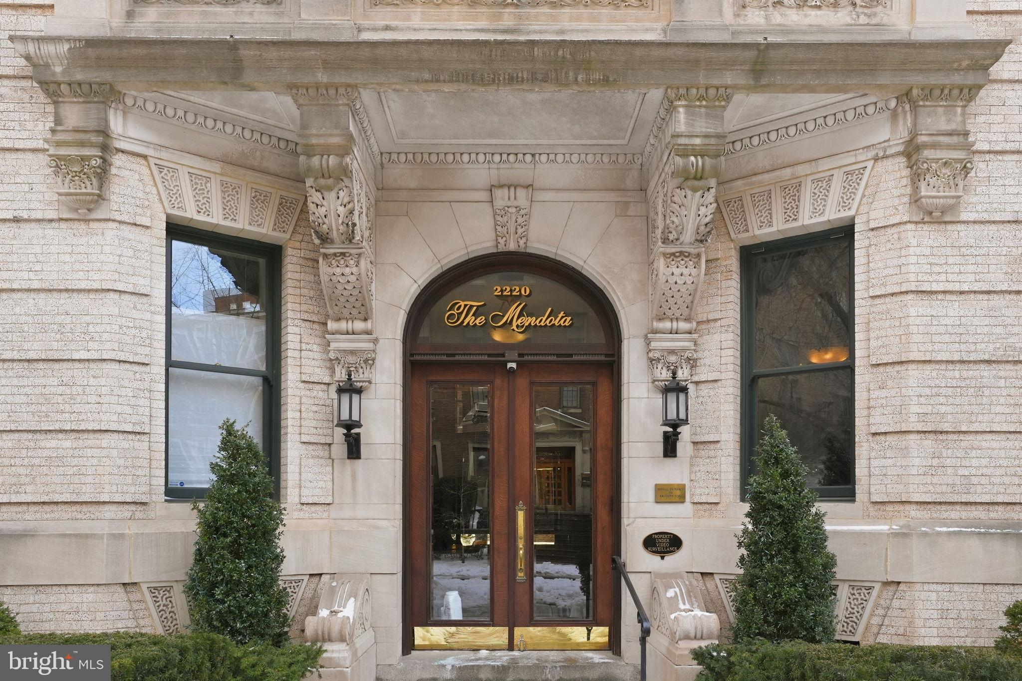 2220 20th Street Northwest, Unit 33 Washington, DC 20009 - Photo 25 of 30 Elegant entrance of The Mayolda residence.