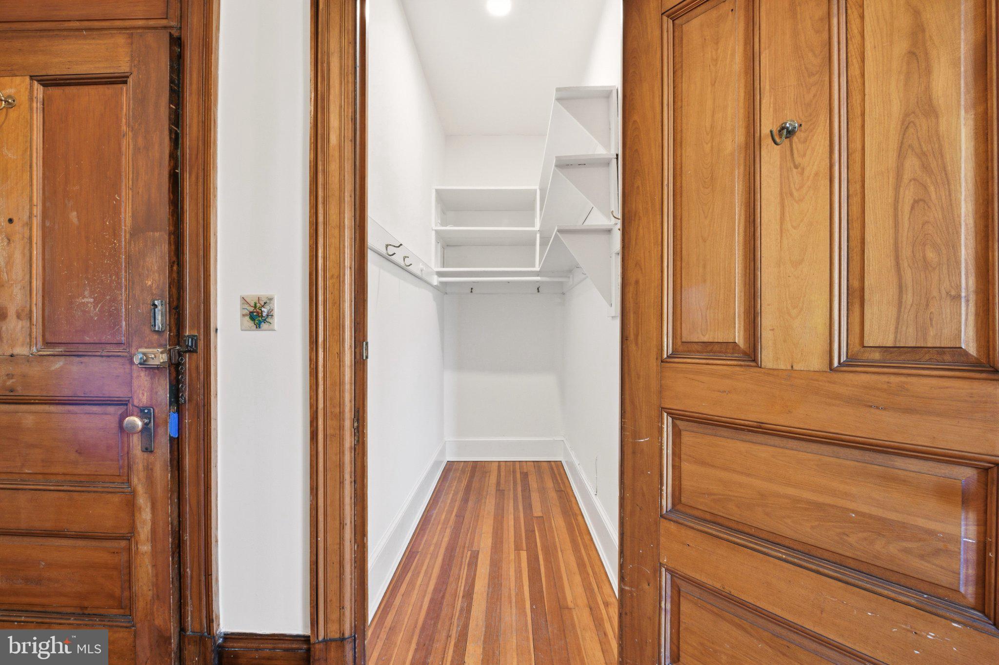 2220 20th Street Northwest, Unit 33 Washington, DC 20009 - Photo 5 of 30 Spacious entry to a bright closet.