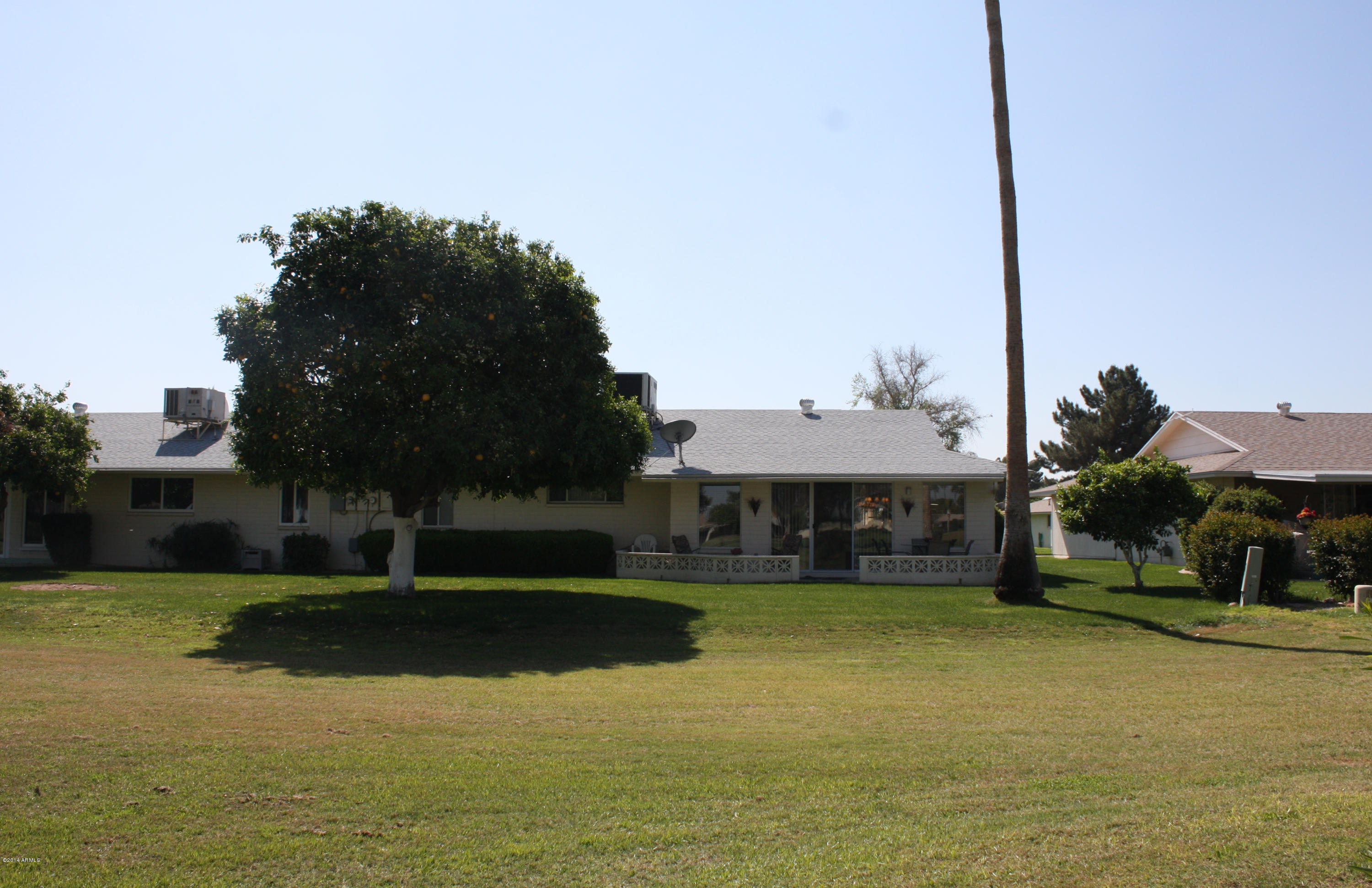 10726 West Hatcher Road Sun City, AZ 85351 - Photo 31 of 32 View from Fairway to Back of Home
