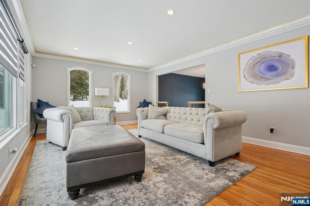 25 Nathan Way Wayne, NJ 07470 - Photo 6 of 36 a living room with furniture and a wooden floor
