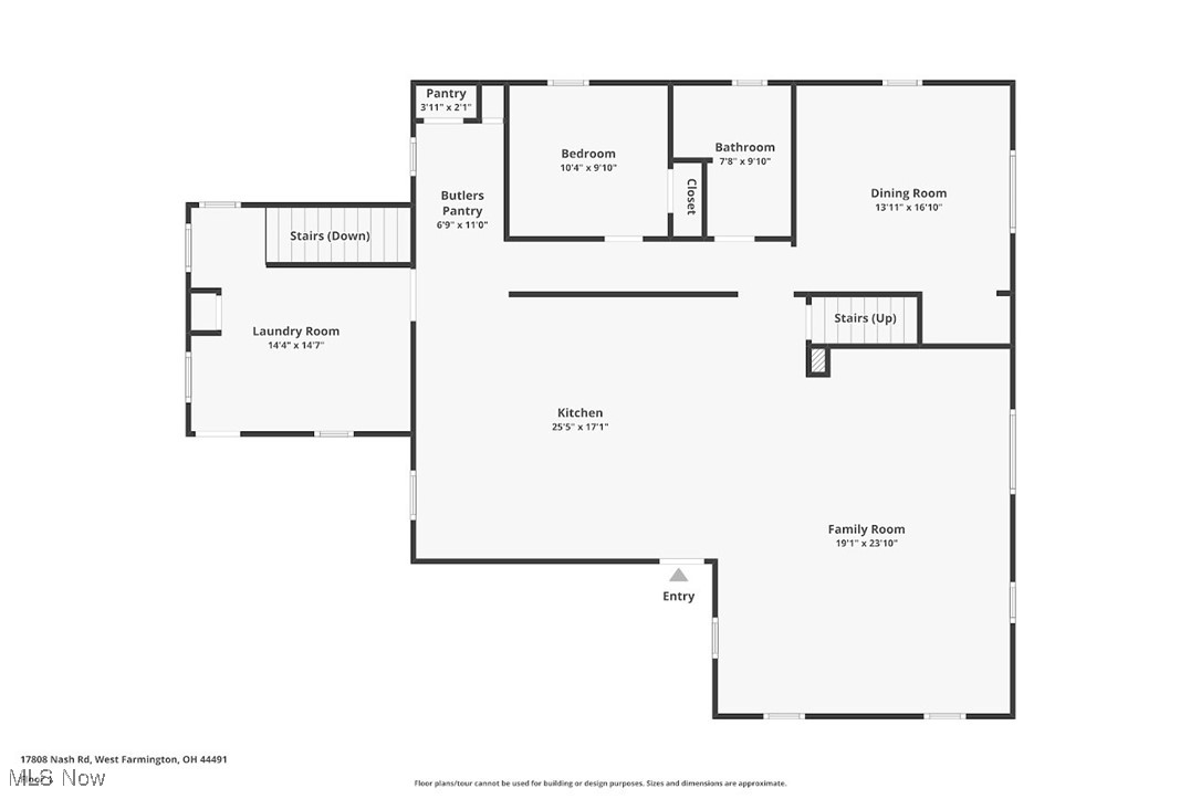 17808 Nash Road Middlefield, OH 44062 - Photo 33 of 43 View of room layout