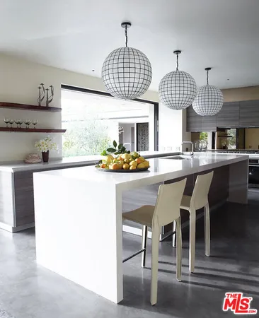 a living room filled with furniture