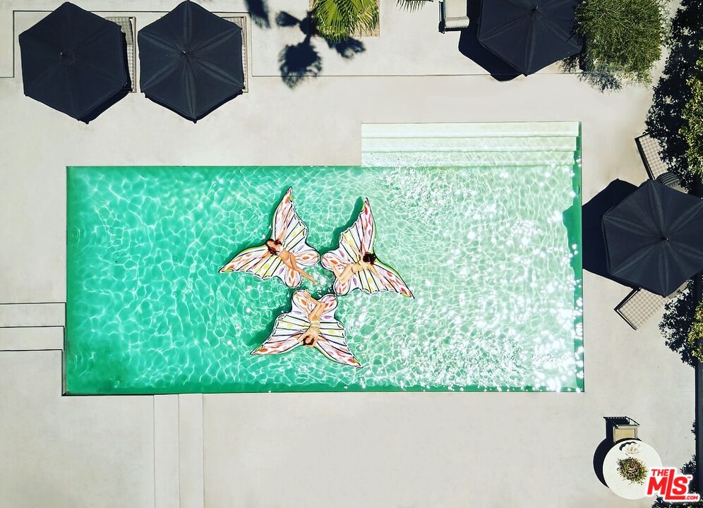 40471 Sand Dune Road Rancho Mirage, CA 92270 - Photo 36 of 42 a bird view of a garden