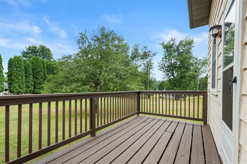 2289 West Hardies Road Gibsonia, PA 15044 - Photo 16 of 27 Deck and yard off Bedroom #2
