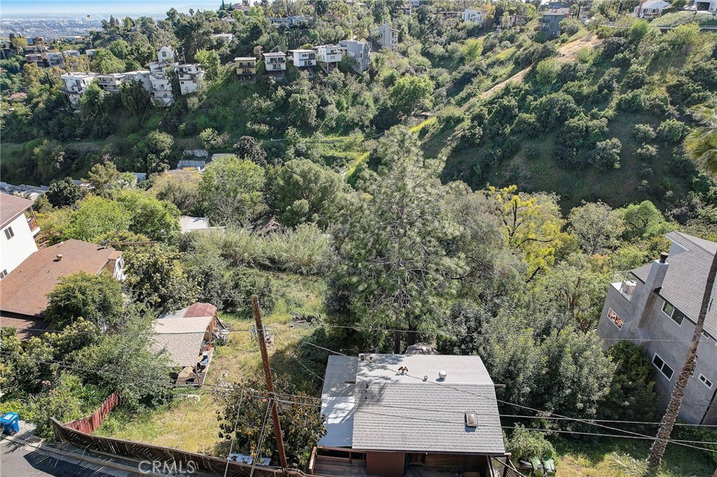 755 Crane Boulevard Los Angeles, CA 90065 - Photo 40 of 40 an aerial view of a house with a yard and lake view