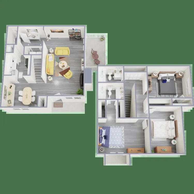 18001 Cypress Trace Road, Unit 1208 Houston, TX 77090 - Photo 3 of 34 view of house with outdoor space and seating