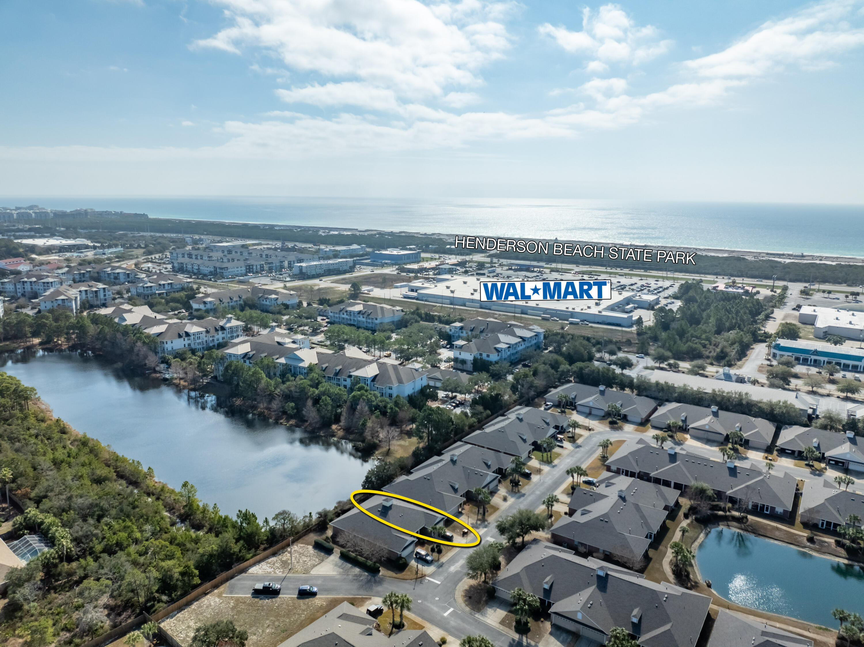 4248 Jade Loop Destin, FL 32541 - Photo 37 of 46 an aerial view of a city