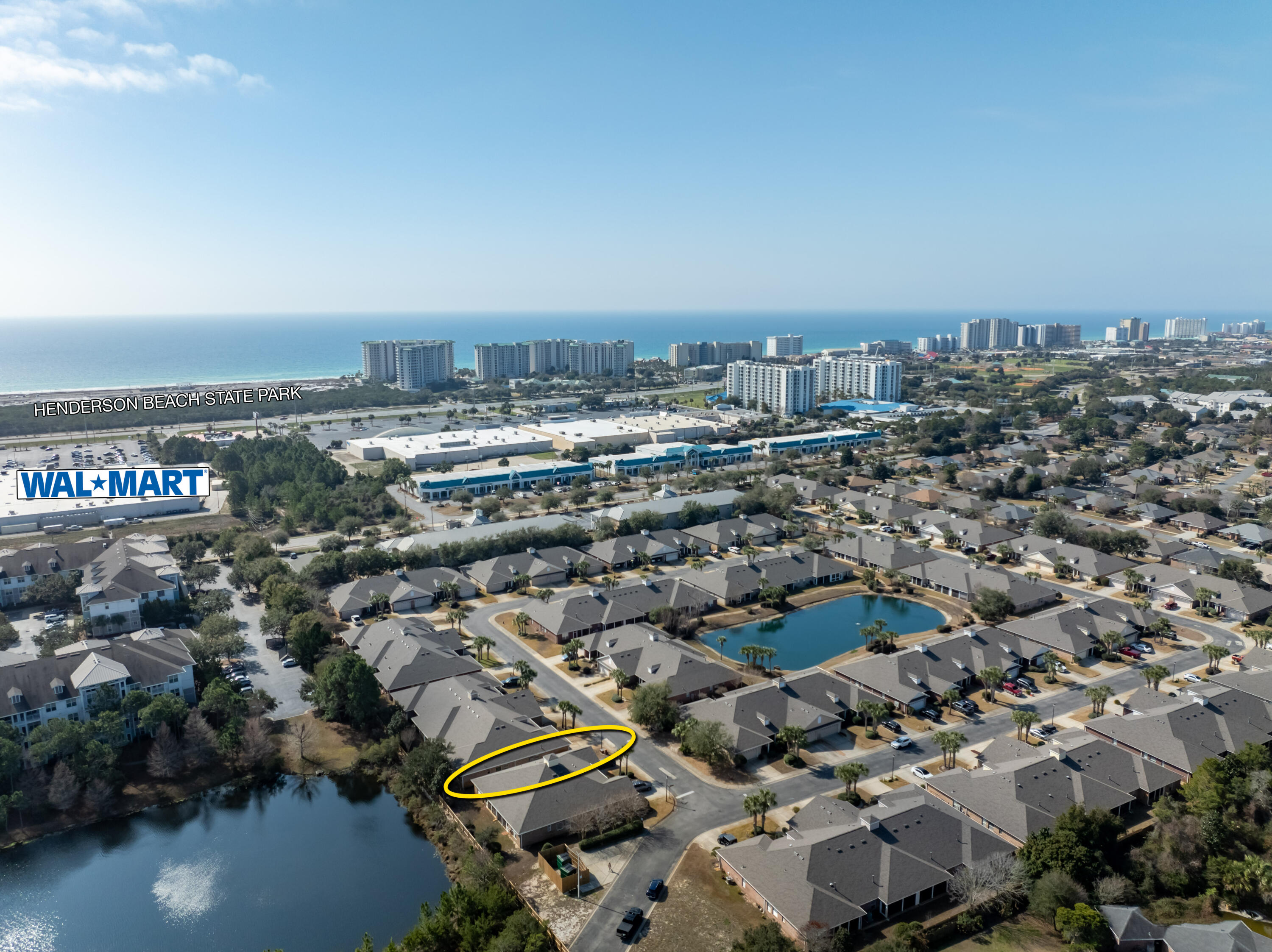 4248 Jade Loop Destin, FL 32541 - Photo 38 of 46 an aerial view of multiple house