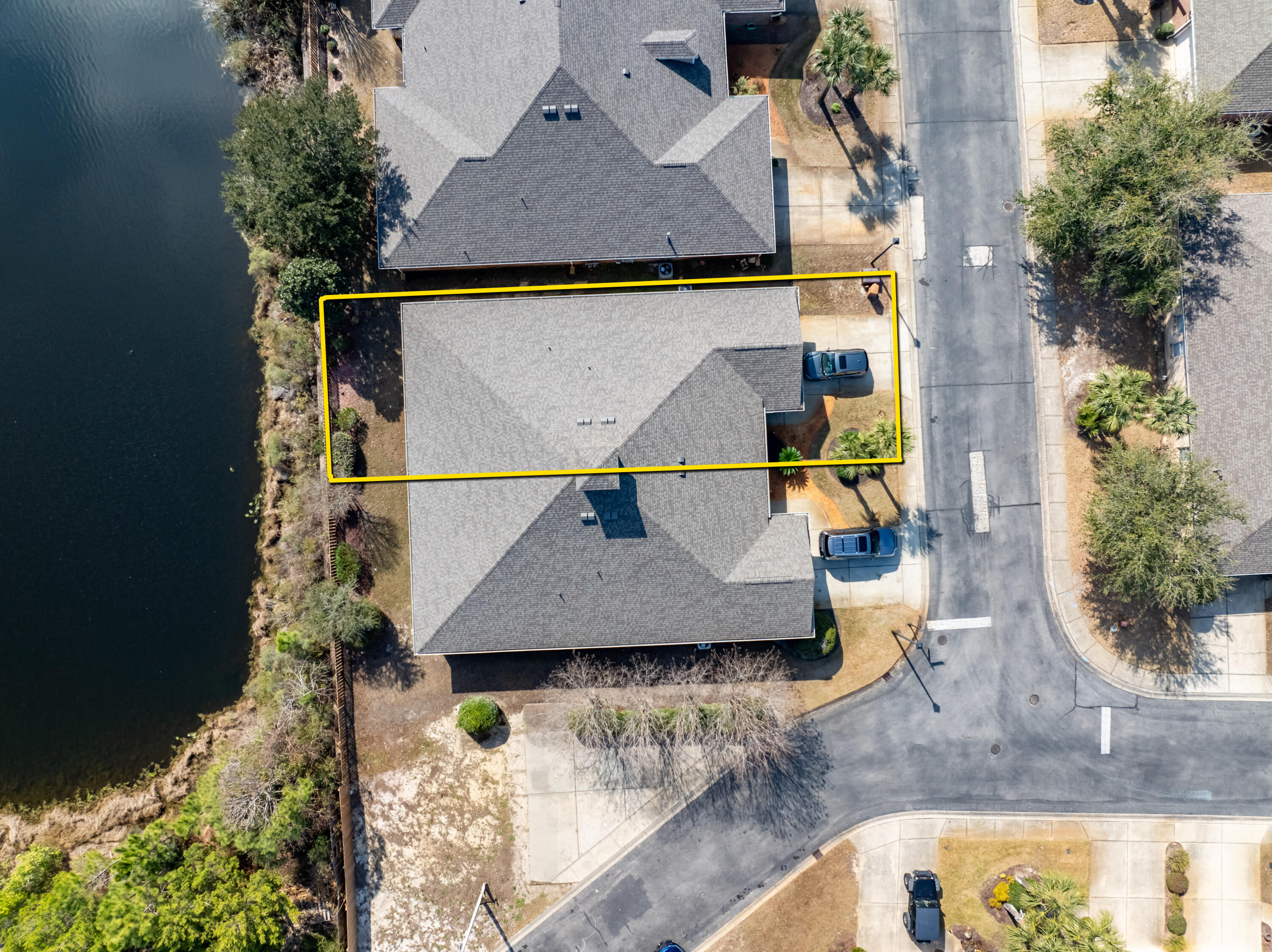 4248 Jade Loop Destin, FL 32541 - Photo 45 of 46 an aerial view of a house with a yard and sitting area