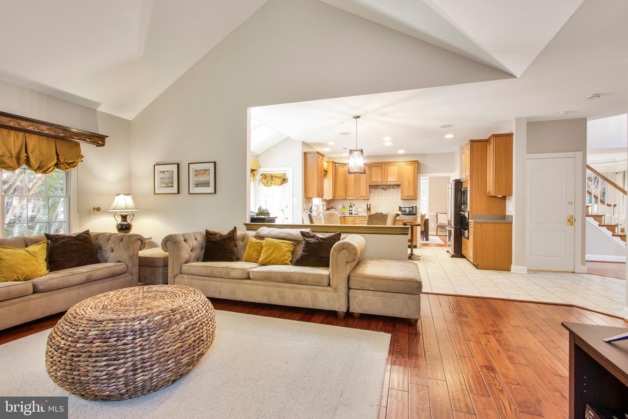 18319 Fable Drive Boyds, MD 20841 - Photo 17 of 47 Living room with fireplace