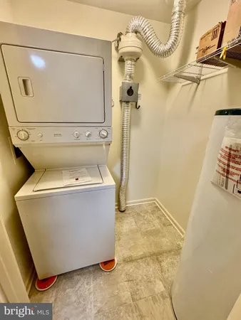 a view of a storage & utility room