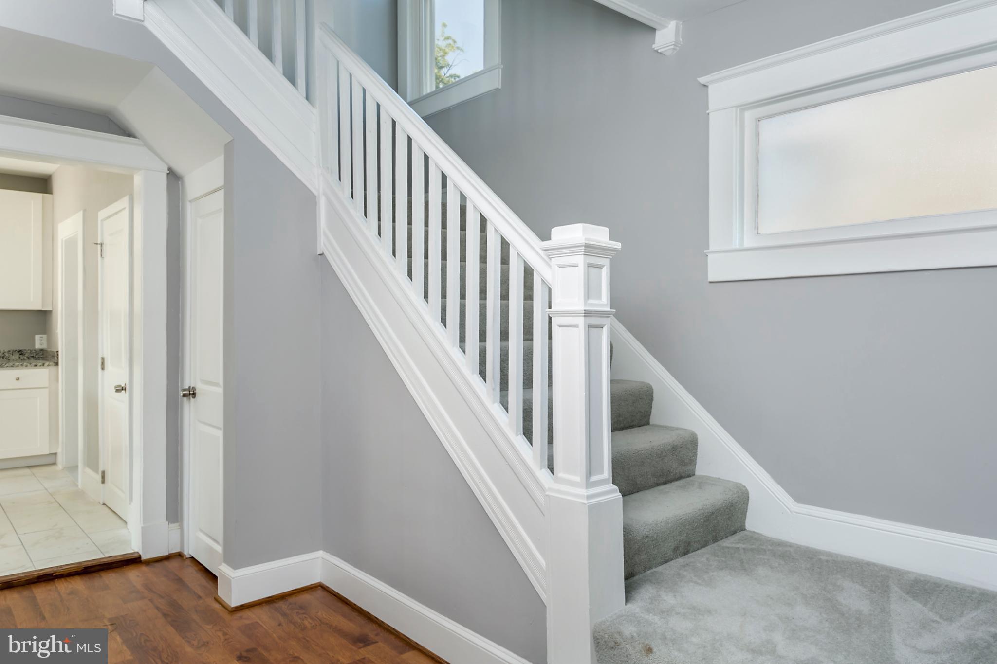 4007 Chatham Road Baltimore, MD 21207 - Photo 11 of 18 Staircase to second floor