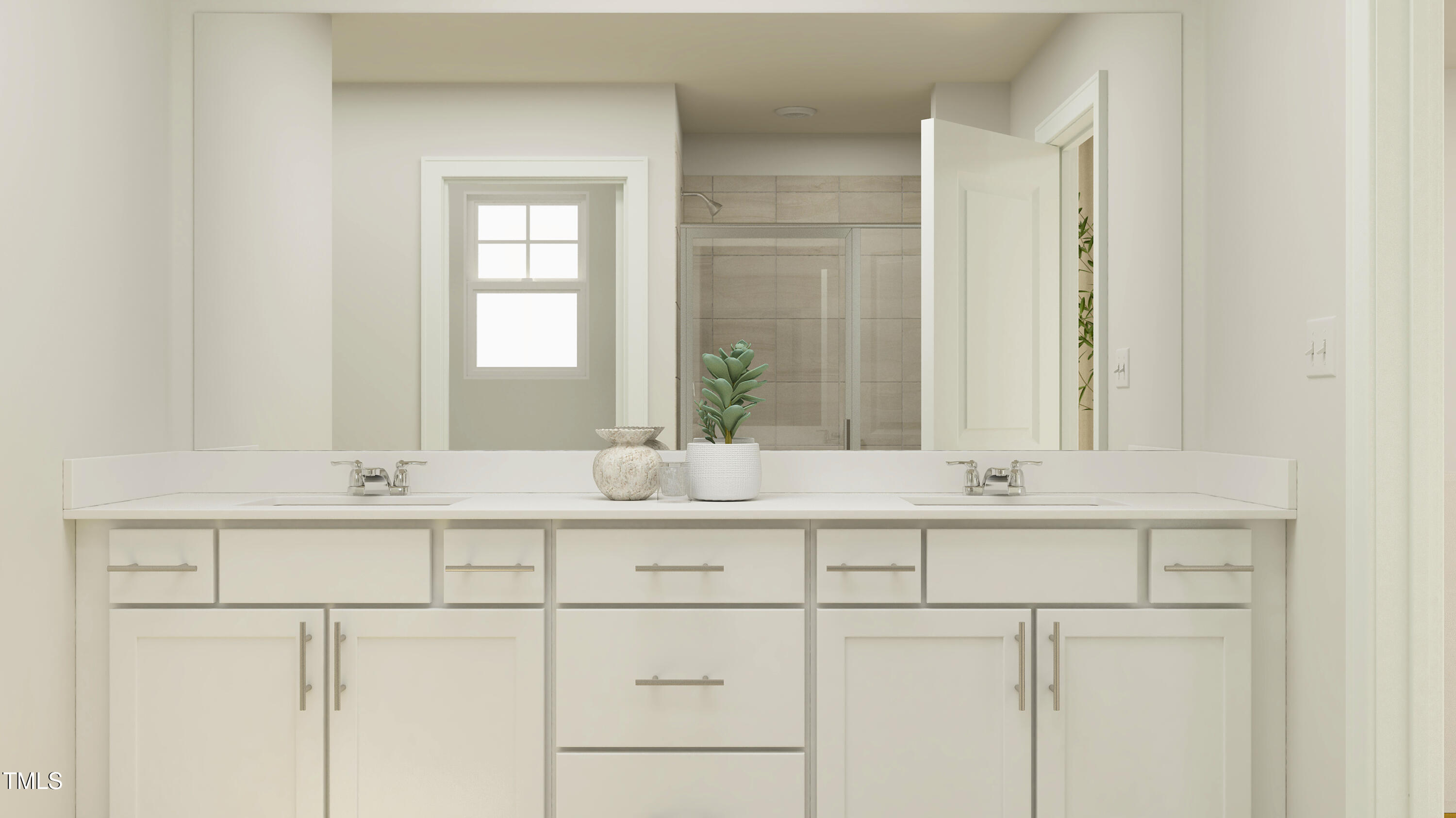 604 Vega Blf Lane Angier, NC 27501 - Photo 27 of 30 a bathroom with a sink and a mirror