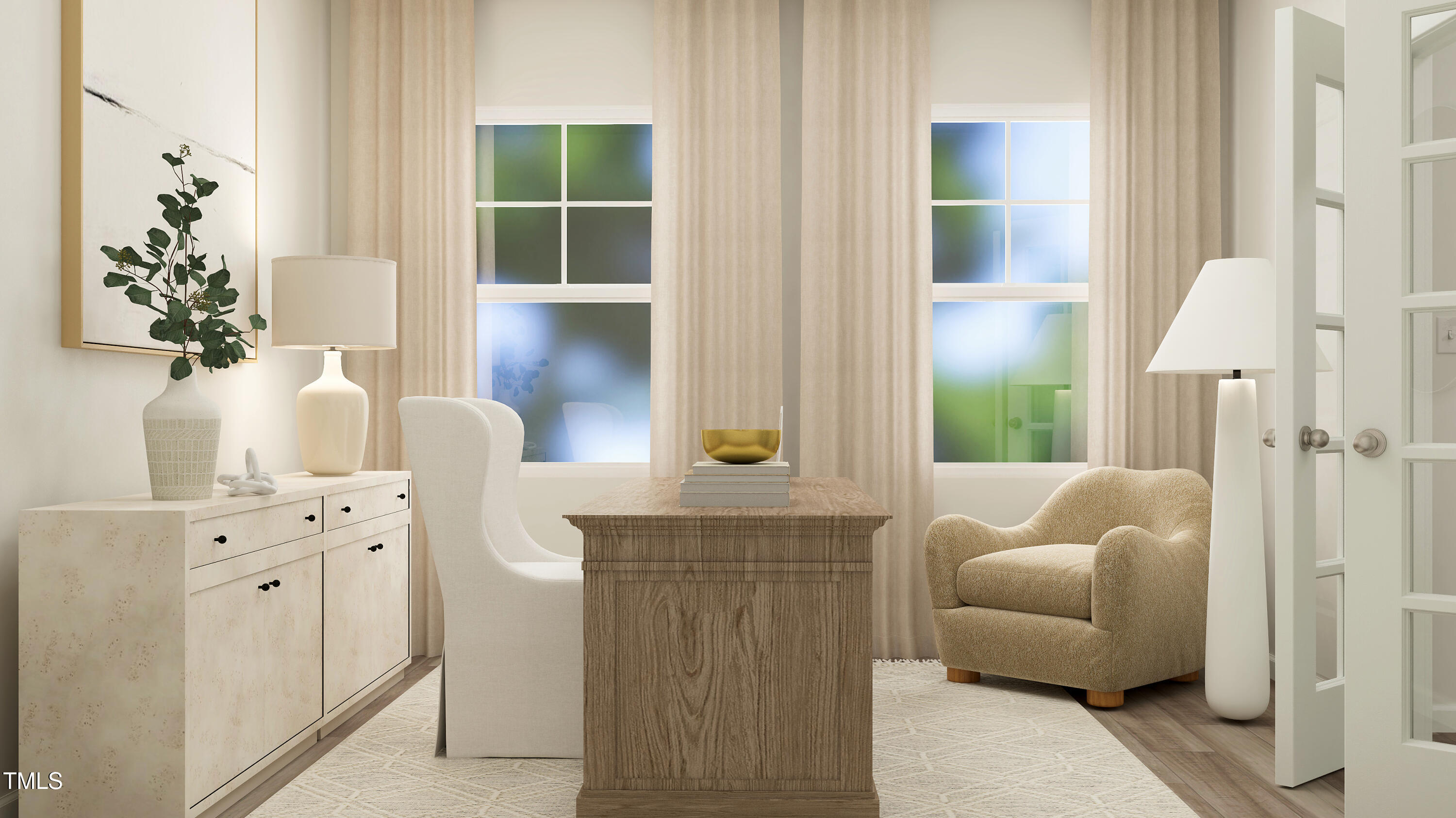 604 Vega Blf Lane Angier, NC 27501 - Photo 3 of 30 a living room with furniture and wooden floor