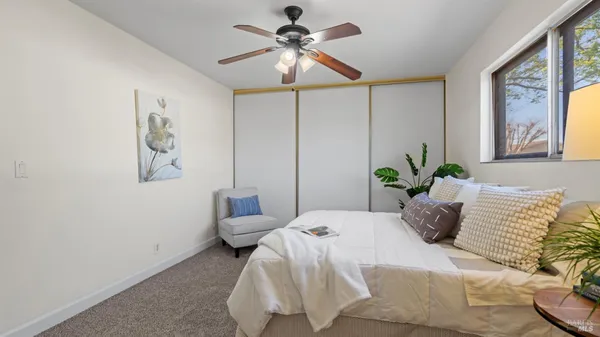 a backyard of a house