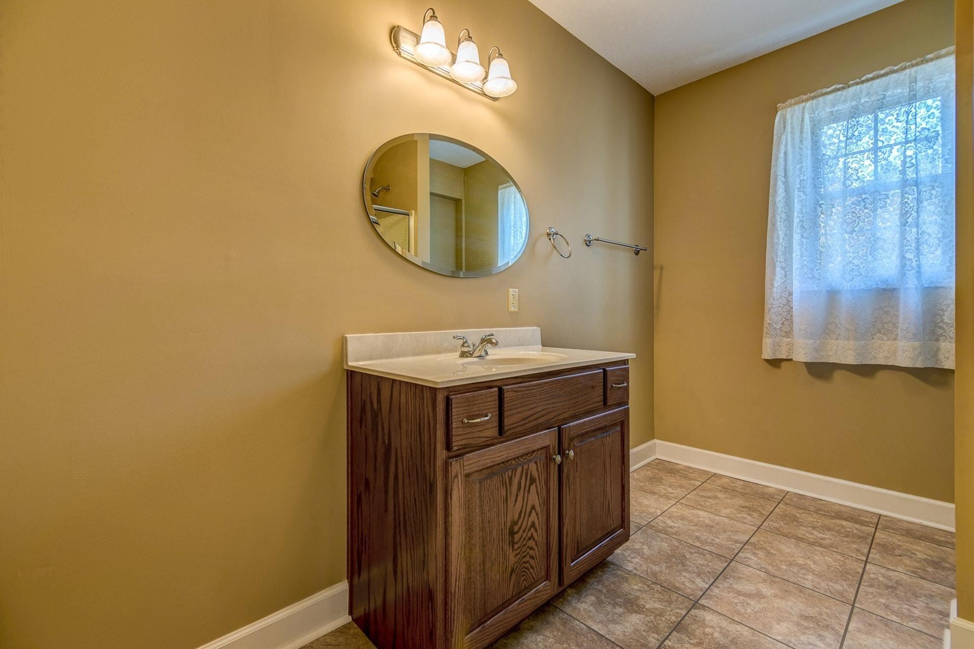 2774 Republican Church Road Ferrum, VA 24088 - Photo 42 of 52 a bathroom with a sink and a mirror