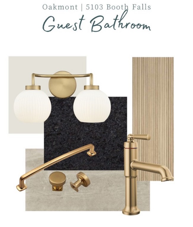 5013 Booth Falls Trail Bryan, TX 77802 - Photo 6 of 8 a bathroom with a sink mirror and vanity