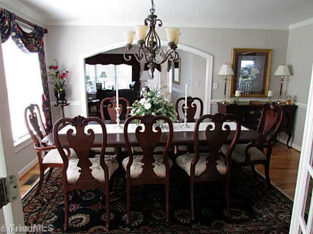 1240 Hauser Road Pinnacle, NC 27043 - Photo 11 of 16 Dining Room. Can you imagine Holidays or entertaining in this home?