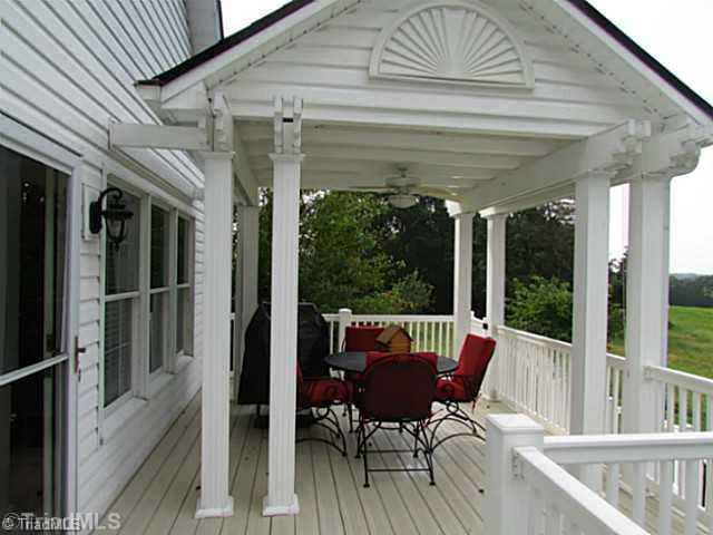 1240 Hauser Road Pinnacle, NC 27043 - Photo 8 of 16 Patio/Deck. Covered Back porch