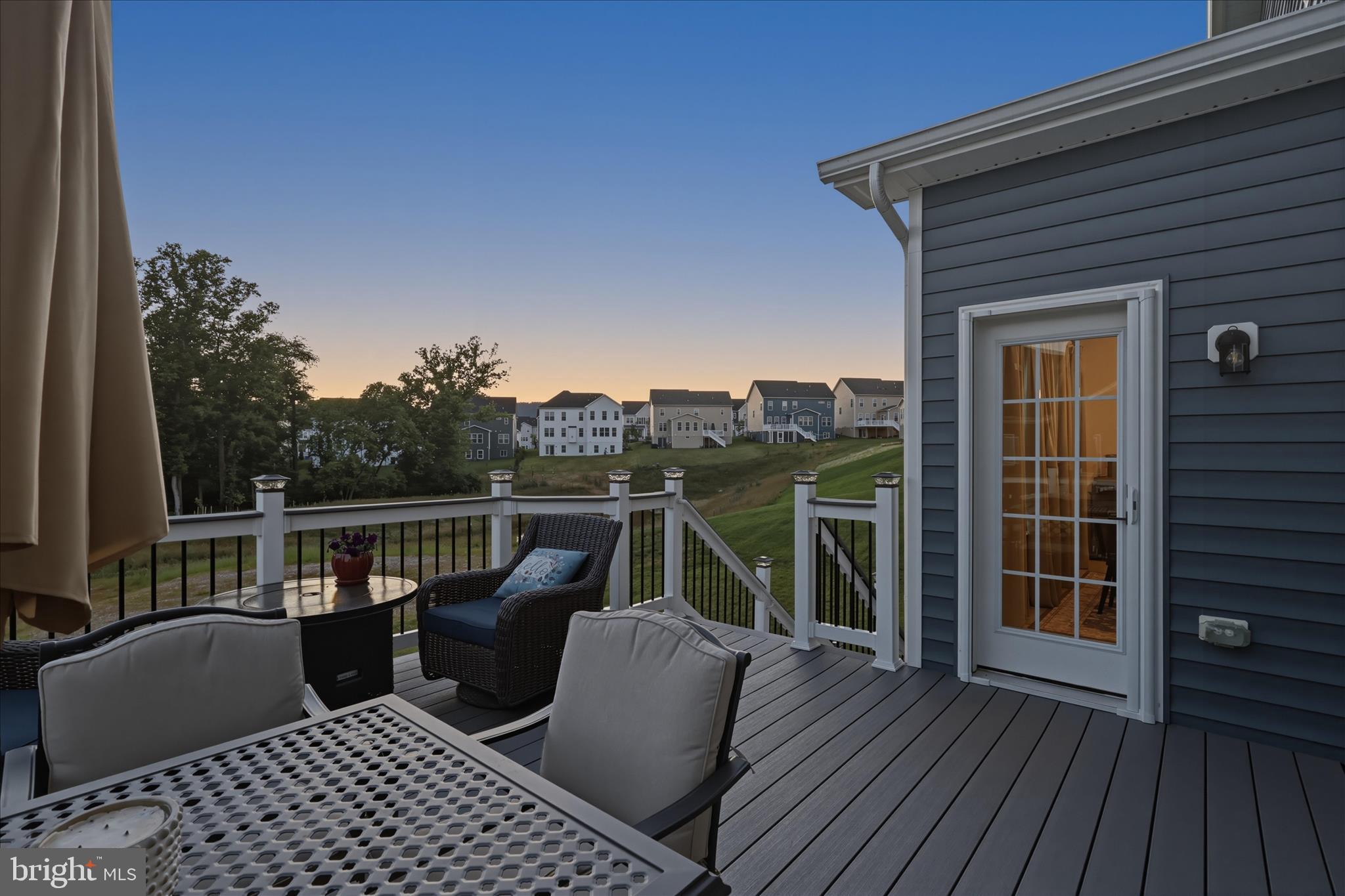 910 Enfield Farm Lane Brunswick, MD 21716 - Photo 54 of 87 a view of balcony with furniture