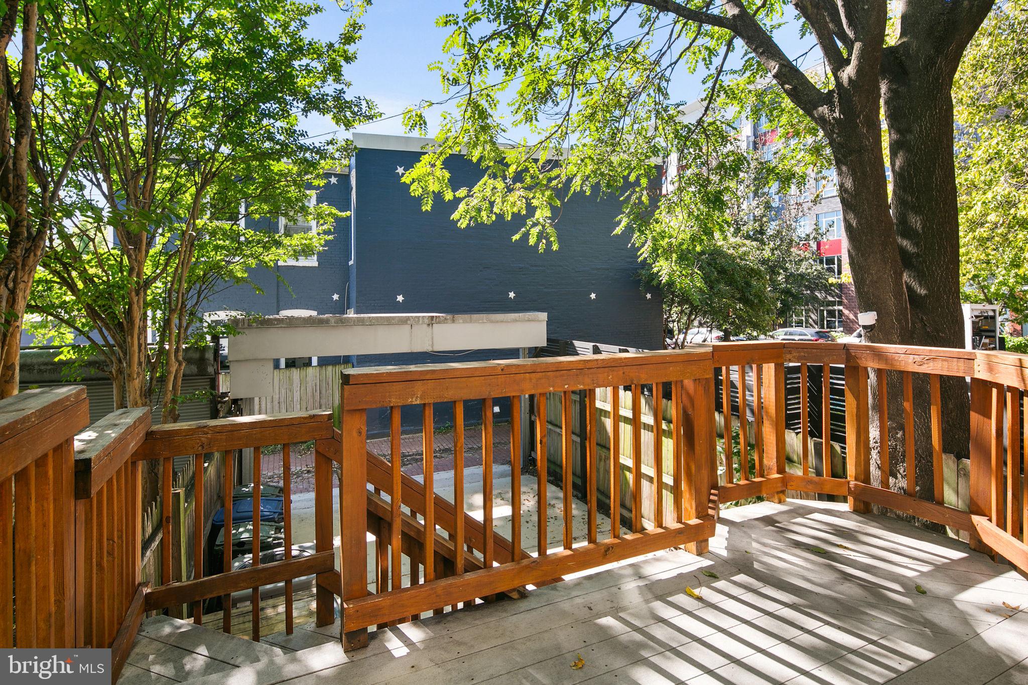 403 K Street Northeast Washington, DC 20002 - Photo 42 of 48 Lovely rear deck!