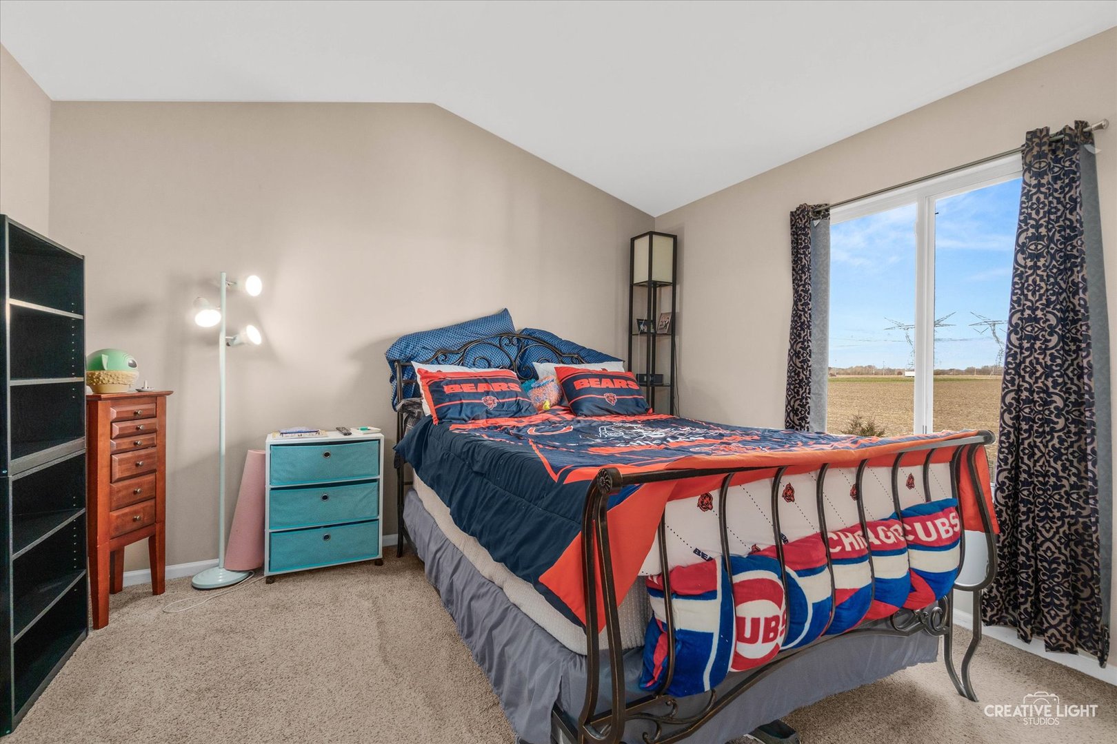 2913 Alyssa Street Plano, IL 60545 - Photo 10 of 19 a bedroom with a bed and a closet