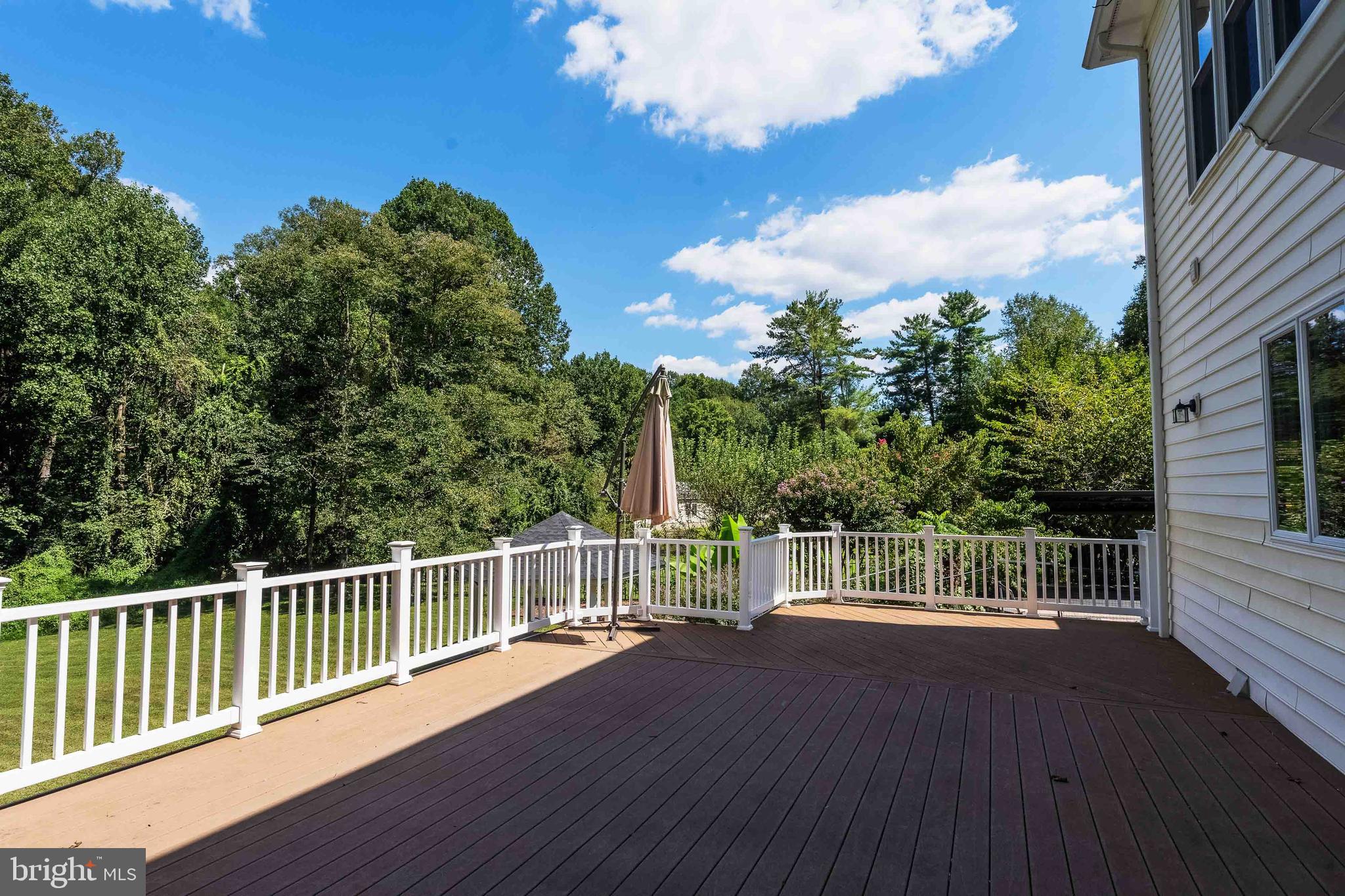 1619 Beulah Road Vienna, VA 22182 - Photo 30 of 107 Deck off Kitchen and Family Room