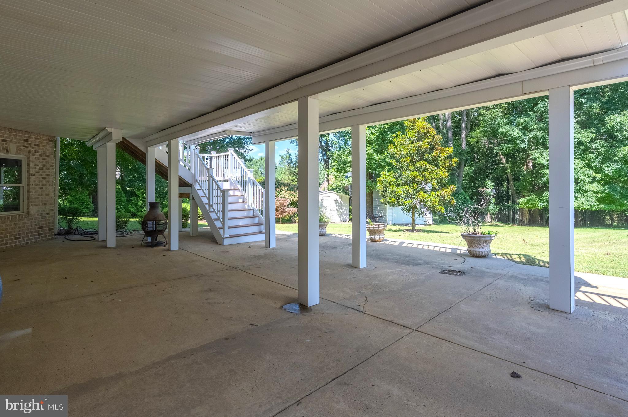 1619 Beulah Road Vienna, VA 22182 - Photo 92 of 107 Entertainment area extends to patio