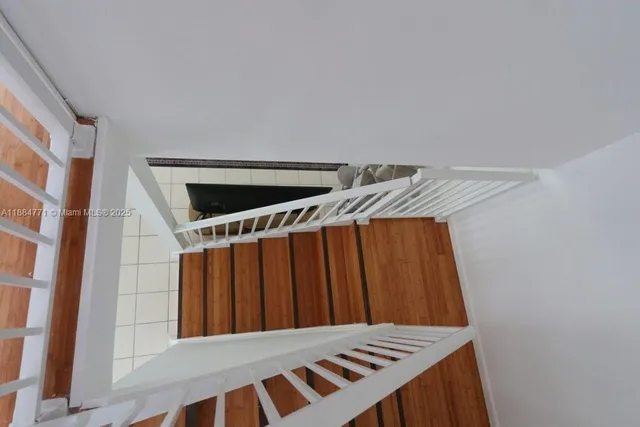 a view of wooden floor