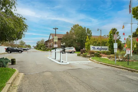 a view of a lake with houses