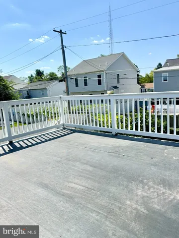 a view of a roof deck