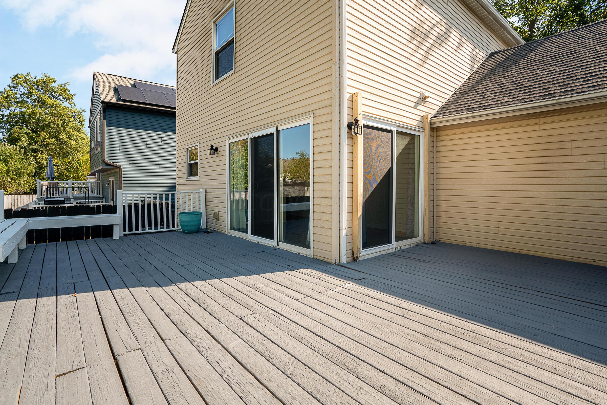 2135 Tonda Lane Grove City, OH 43123 - Photo 15 of 37 Large deck in the fenced backyard