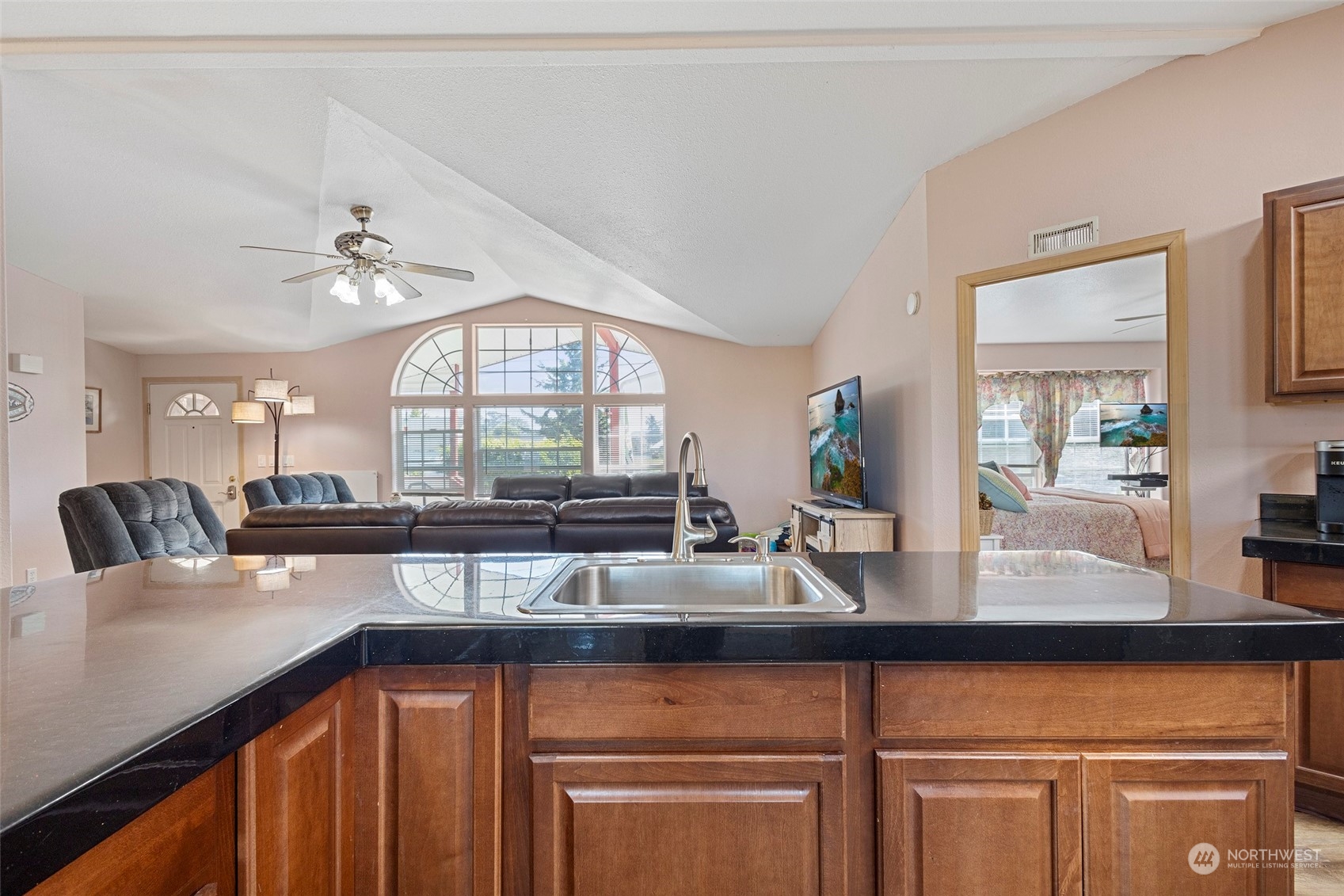 13846 Avon Allen Road Mount Vernon, WA 98273 - Photo 11 of 36 a kitchen with lots of counter space and a sink