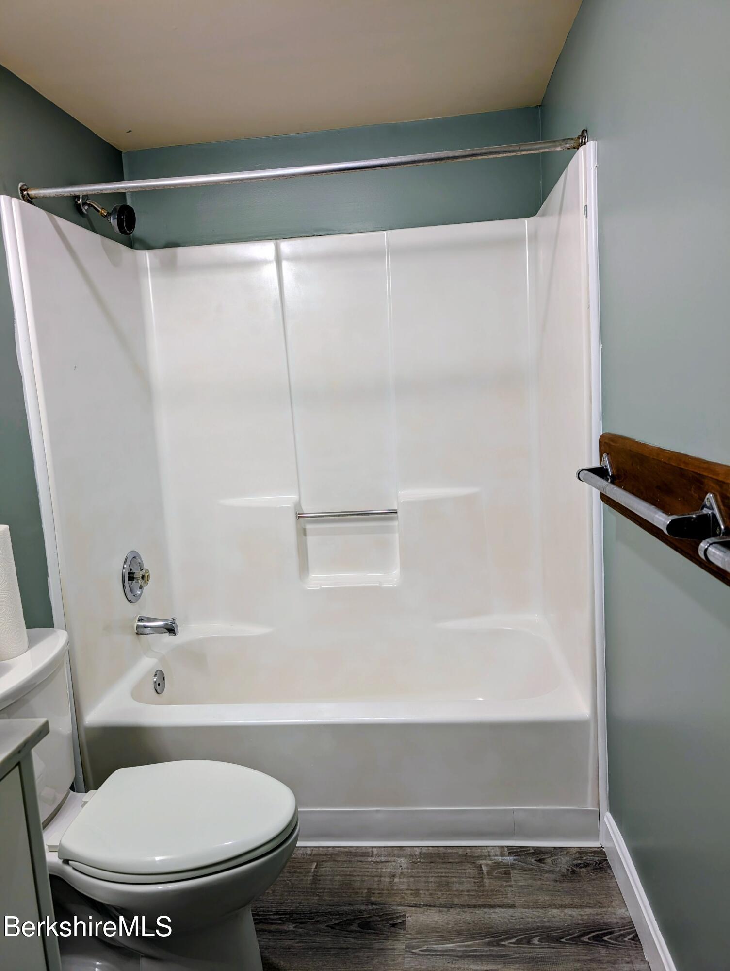1 Pebble Street, Unit B North Adams, MA 01247 - Photo 13 of 14 a bathroom with a sink and a mirror
