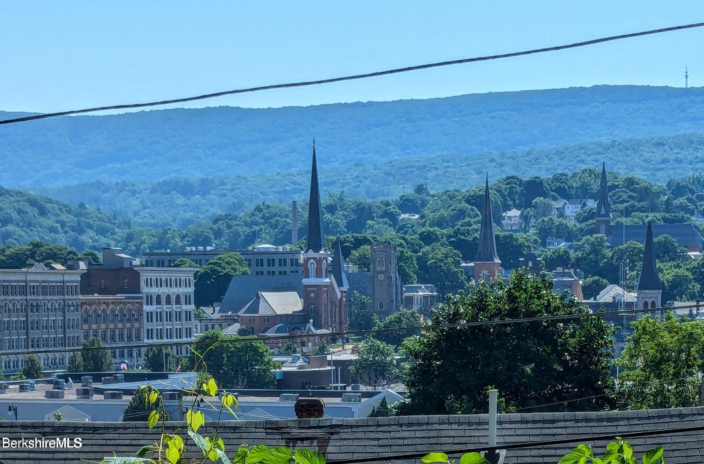 1 Pebble Street, Unit B North Adams, MA 01247 - Photo 2 of 14 a view of a city from a balcony