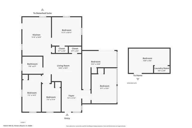 $350,000 | 146 West 18th Street, Riviera Beach, FL 33404